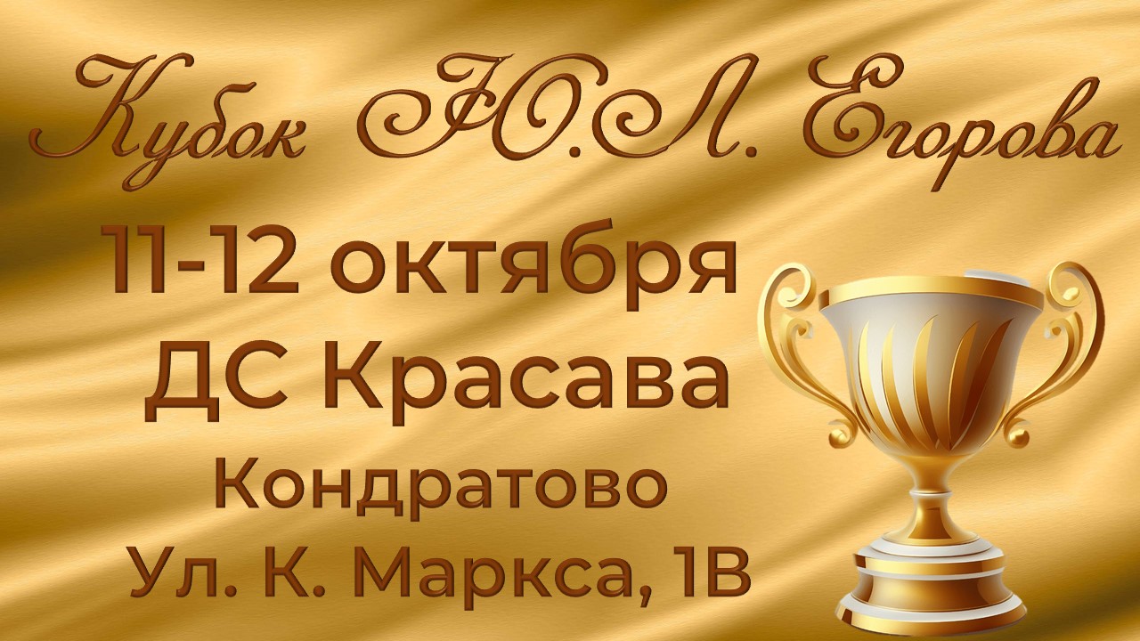 Кубок Ю.Л. Егорова